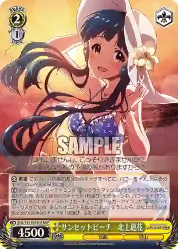 IMS/S93-034BNP BNP サンセットビーチ　北上麗花