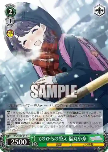 ISC/SE53-24 N てのひらの答え 福丸小糸