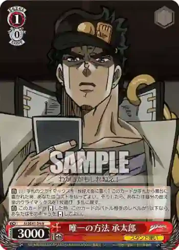 JJ/SE41-34 N 唯一の方法 承太郎