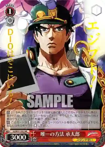 JJ/SE41-34J JJR 唯一の方法 承太郎