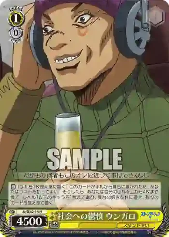 JJ/SE42-14 N 社会への鬱憤 ウンガロ