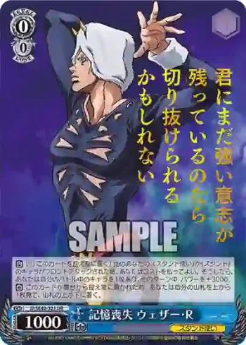 JJ/SE42-32J JJR 記憶喪失 ウェザー・R