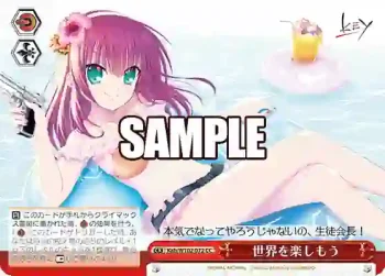 Kab/W102-072  世界を楽しもう