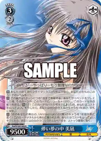 Kai/W102-085  儚い夢の中 美凪