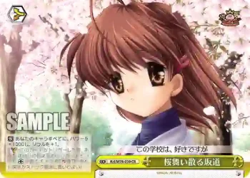 Kcl/W78-039 CR 桜舞い散る坂道