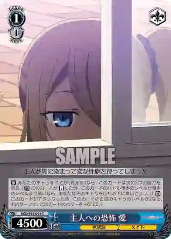 KGL/S95-093 C 主人への恐怖 愛