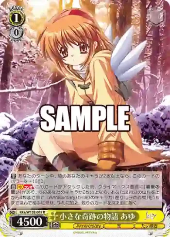 Kka/W102-005  小さな奇跡の物語 あゆ