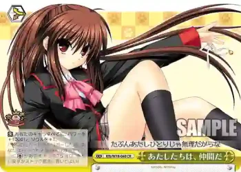 Klb/W78-040 CR あたしたちは、仲間だ