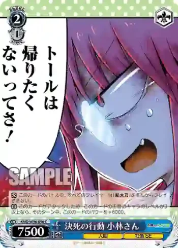 KMD/W96-096 C 決死の行動 小林さん
