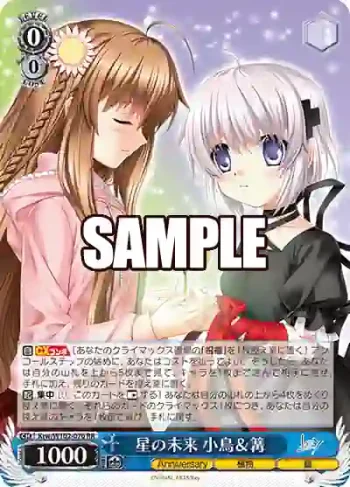 Krw/W102-076  星の未来 小鳥＆篝