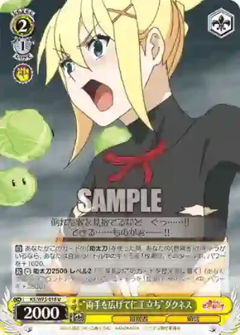 KS/W75-018 U “両手を広げて仁王立ち”ダクネス