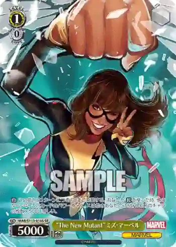 MAR/S113-018S SR “The New Mutant”ミズ・マーベル