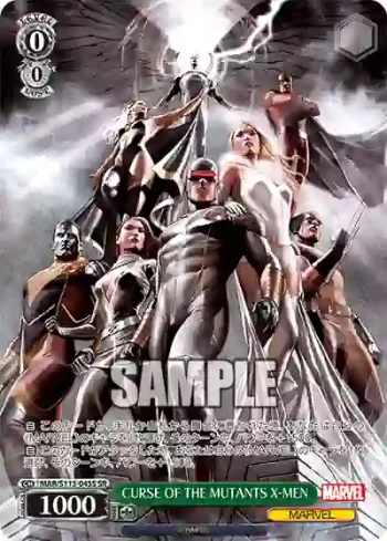 MAR/S113-045S SR CURSE OF THE MUTANTS X-MEN