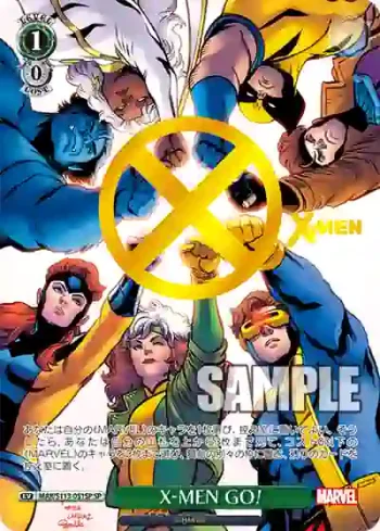 (簽名)MAR/S113-051SP SP X-MEN GO!