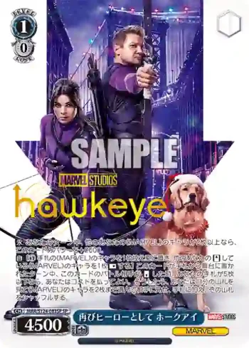 (簽名)MAR/S124-083SP SP 再びヒーローとして ホークアイ