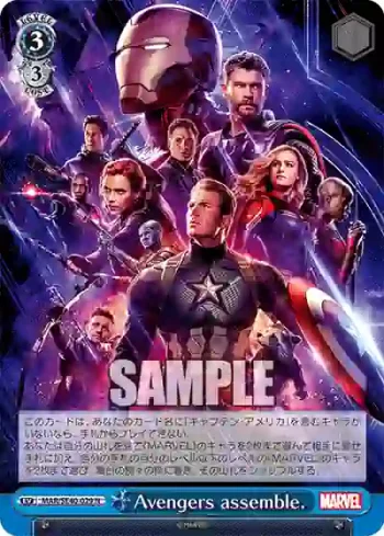 MAR/SE40-029 N Avengers assemble.