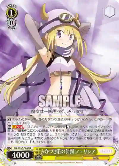 mr_w80_002 MR/W80-002 RR みかづき荘の仲間 フェリシア