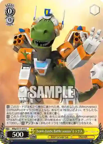 MRp/S111-015 C “Bomb-bastic Battle-saurus”レックス
