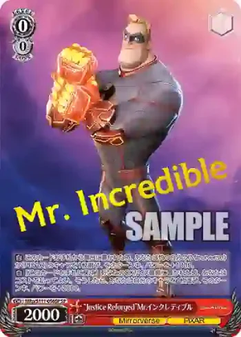 (簽名)MRp/S111-056SP SP “Justice Reforged”Mr.インクレディブル