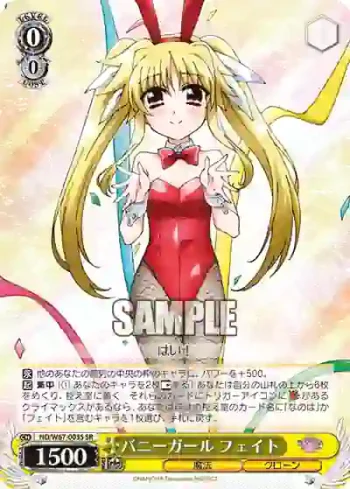 ND/W67-003S SR バニーガール フェイト