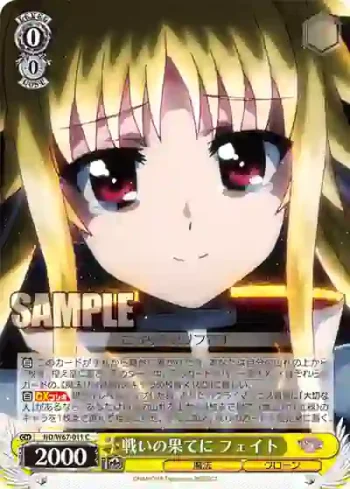 ND/W67-011 C 戦いの果てに フェイト