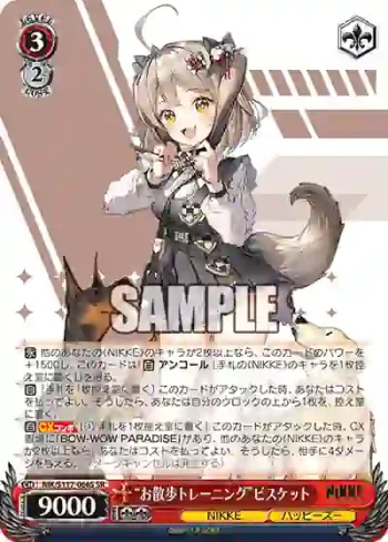 NIK/S117-066S SR “お散歩トレーニング”ビスケット