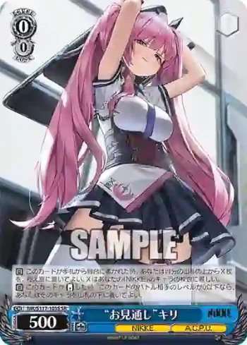 NIK/S117-103S SR “お見通し”キリ