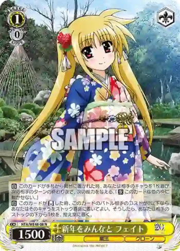 NTA/WE48-08 N 新年をみんなと フェイト