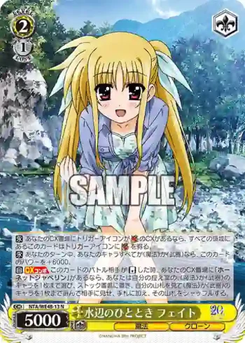 NTA/WE48-13 N 水辺のひととき フェイト