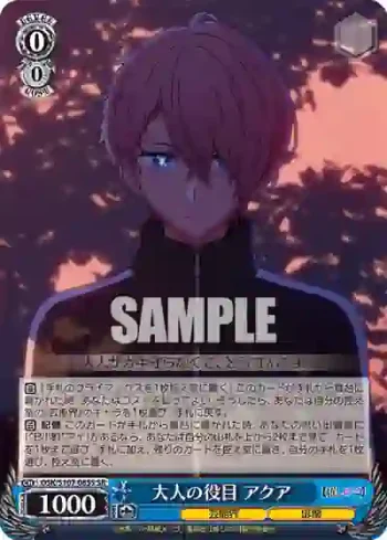 OSK/S107-085S SR 大人の役目 アクア
