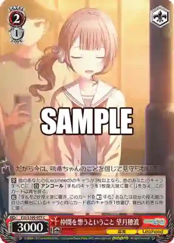 PJS/S109-077 C 仲間を想うということ 望月穂波