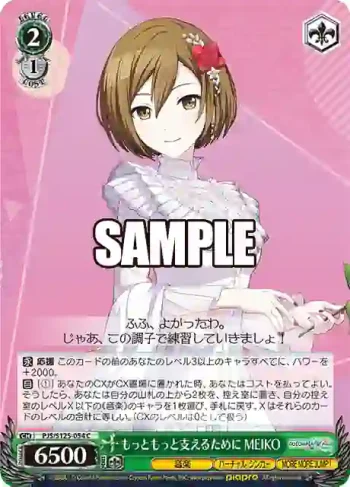 PJS/S125-054 C もっともっと支えるために MEIKO