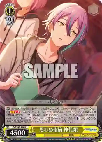 PJS/S91-006 R 思わぬ指摘 神代類