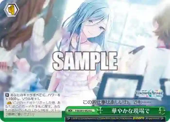 PJS/S91-052 CC 華やかな現場で