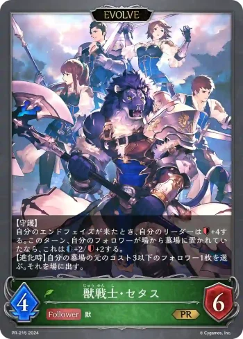 PR-215 PR 獣戦士・セタス