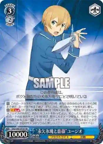 SAO/S65-078S SR “永久氷塊と薔薇”ユージオ