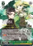 (簽名)SAO/S71-032SP SP フェアリィ・ダンス キリト&リーファ