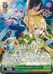 (簽名)SAO/S71-032SP SP フェアリィ・ダンス キリト&リーファ