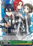 SAO/S71-042S SR Alicization Turningキリト&ティーゼ&ロニエ