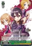 SAO/S71-047S SR Alicization Rising キリト&フィゼル&リネル