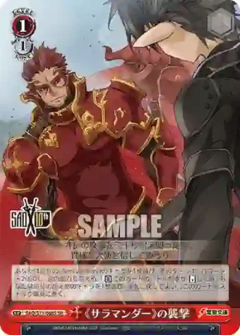 SAO/S71-068S SR 《サラマンダー》の襲撃