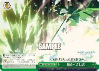 SAO/S80-054R RRR 斬るべきは悪