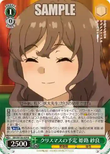 SBY/W136-029 R クリスマスの予定 姫路 紗良