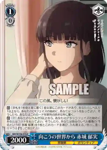 SBY/W136-078 R 向こうの世界から 赤城 郁実
