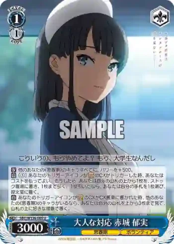 SBY/W136-085 U 大人な対応 赤城 郁実