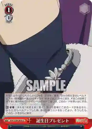 SFN/S108-065b U 誕生日プレゼント