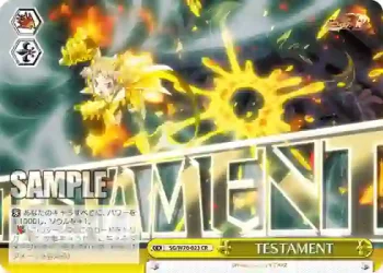 SG/W70-023 CR TESTAMENT
