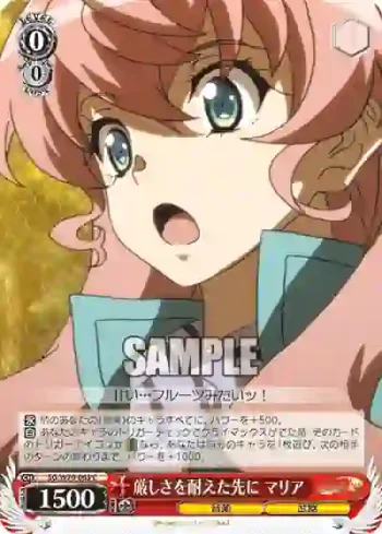 SG/W70-063 C 厳しさを耐えた先に マリア