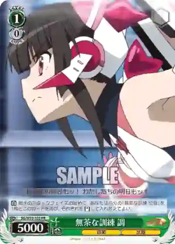 SG/W70-103 PR 無茶な訓練 調