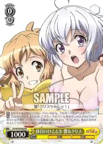 SG/W70-P08 PR 休日のひととき 響&クリス